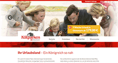 Desktop Screenshot of klitparken.de